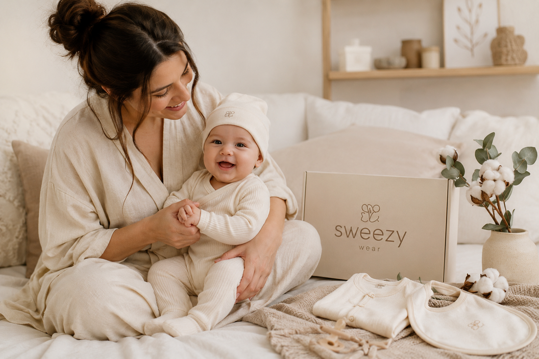 Sweezy Wear | Roupa para bebé e mamã orgânica com conforto, simplicidade e cuidado