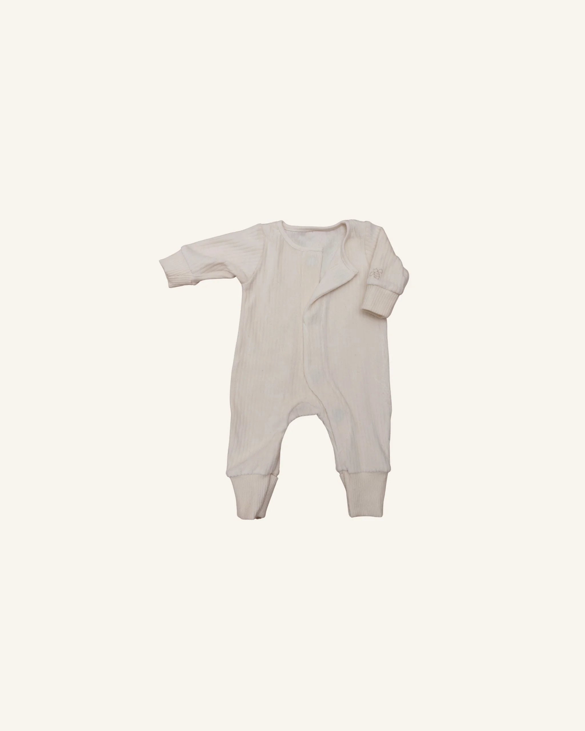 BABY GROW PURE RIB